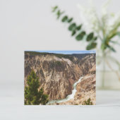 Grand Canyon van de Yellowstone Briefkaart (Staand voorkant)
