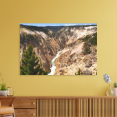 Grand Canyon van de Yellowstone Canvas Afdruk (Insitu (Woonkamer))