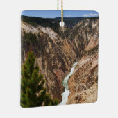 Grand Canyon van de Yellowstone Keramisch Ornament (Rechts)