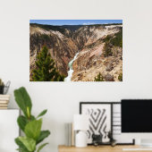 Grand Canyon van de Yellowstone Poster (Thuiskantoor)