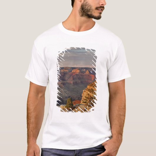 Grand Canyon van de zuidrand bij zonsondergang, 2 T-shirt (Voorkant)