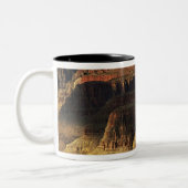 Grand Canyon van de zuidrand bij zonsondergang, 4 Tweekleurige Koffiemok (Links)