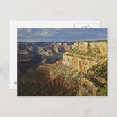 Grand Canyon van de zuidrand bij zonsondergang, 5 Briefkaart (Voorkant / Achterkant)