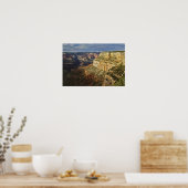 Grand Canyon van de zuidrand bij zonsondergang, 5 Poster (Keuken)