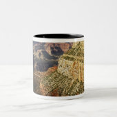 Grand Canyon van de zuidrand bij zonsondergang, 5 Tweekleurige Koffiemok (Center)