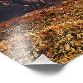 Grand Canyon van de zuidrand bij zonsondergang; Foto Afdruk (Hoek)