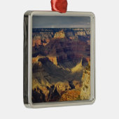 Grand Canyon van de zuidrand bij zonsondergang; Metalen Ornament (Rechts)