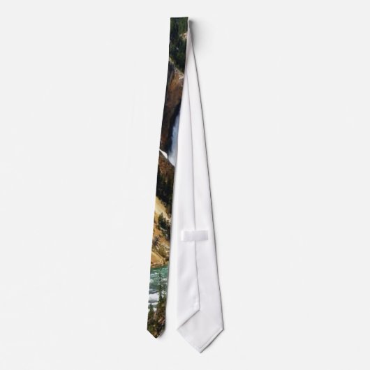 Grand Canyon van het geelstenen park dat naar de o Stropdas (Achterkant)