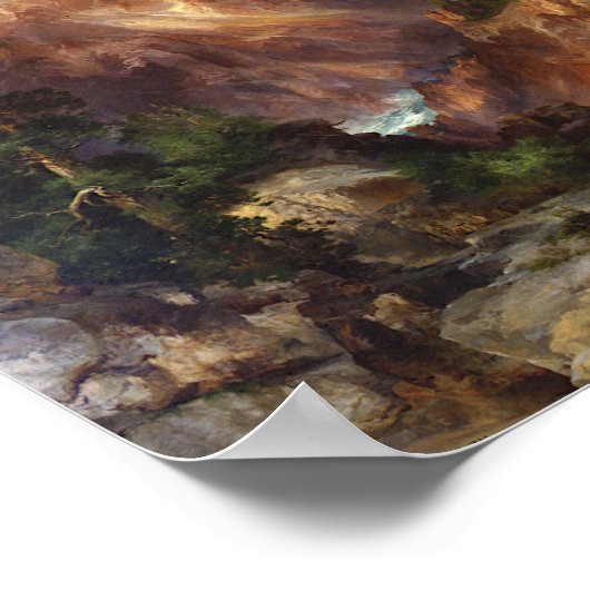 Grand Canyon van het Poster van geelsteen (Hoek)