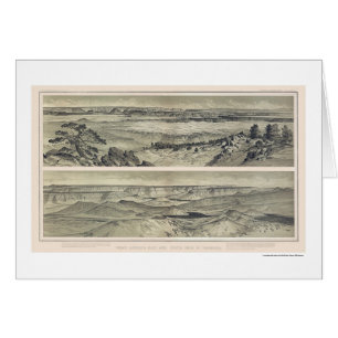 Grand Canyon van Mt. Trumbull Print 1882
