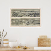 Grand Canyon van Mt. Trumbull Print 1882 (Keuken)
