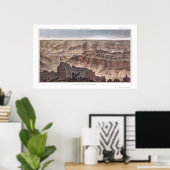 Grand Canyon van Pt. Sublime van Dutton 1882B Poster (Thuiskantoor)