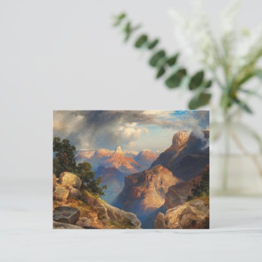 Grand Canyon van Thomas Moran Briefkaart (Staand voorkant)