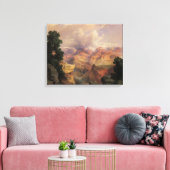 Grand Canyon van Thomas Moran, landschap Canvas Afdruk (Insitu (Woonkamer))