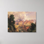 Grand Canyon van Thomas Moran,  landschap Canvas Afdruk (Voorkant)