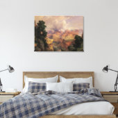 Grand Canyon van Thomas Moran,  landschap Canvas Afdruk (Insitu (Slaapkamer))
