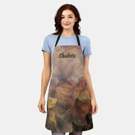 Grand Canyon van Thomas Moran, landschap Schort (Gedragen)