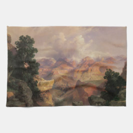 Grand Canyon van Thomas Moran,  landschap Theedoek