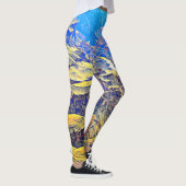 "Grand Canyon" van vrouwen in pastelLeggings. Leggings (Rechts)