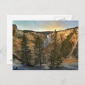Grand Canyon van Yellowstone Briefkaart (Voorkant / Achterkant)