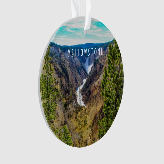 Grand Canyon van Yellowstone Ornament (voorkant)