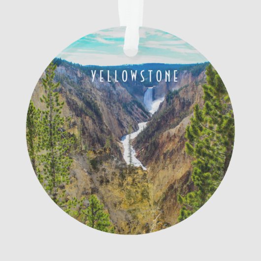 Grand Canyon van Yellowstone Ornament (achterkant)