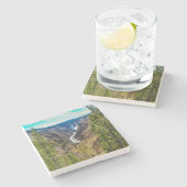 Grand Canyon van Yellowstone Stenen Onderzetter (Zijkant)