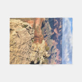 Grand Canyon Vanaf de Top Fleece Deken (Voorkant (Horizontaal))