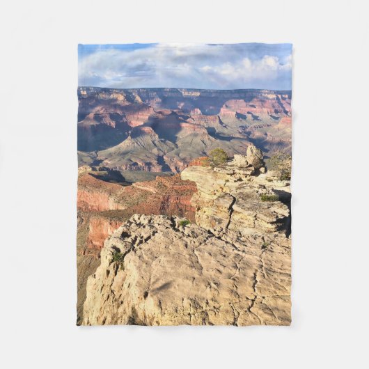 Grand Canyon Vanaf de Top Fleece Deken (Voorkant)