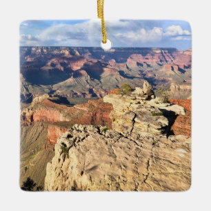 Grand Canyon Vanaf de Top Keramisch Ornament