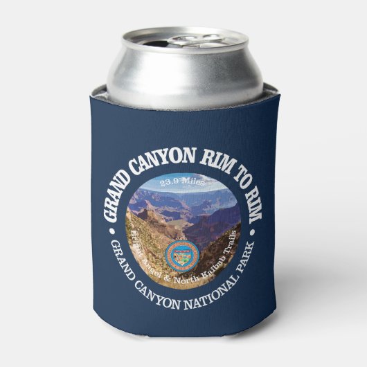 Grand Canyon velg naar velg (rood) Blikjeskoeler (Blikje Voorkant)