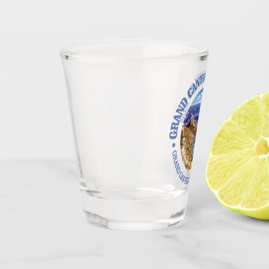 Grand Canyon velg naar velg (rood) Shot Glas (Links)