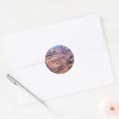 Grand Canyon, Verenigde Staten Ronde Sticker (Envelop)