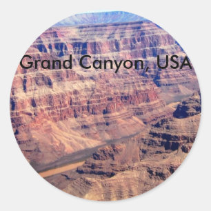 Grand Canyon, Verenigde Staten Ronde Sticker