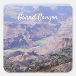 Grand Canyon Vierkante Sticker