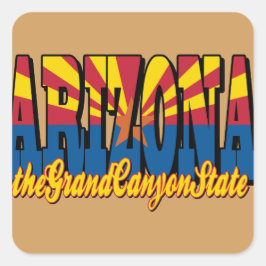 Grand Canyon Vierkante Sticker