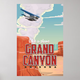 Grand Canyon vintage-poster Poster