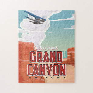 Grand Canyon vintage reis. Legpuzzel