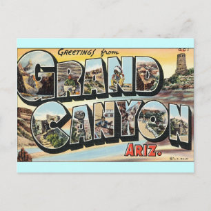 Grand Canyon Vintage Revel Briefkaart