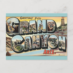 Grand Canyon Vintage Revel Briefkaart