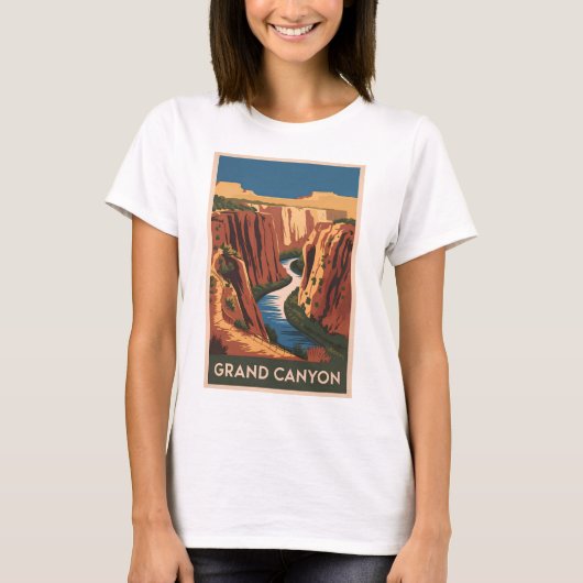 Grand Canyon vintage T-shirt (Voorkant)