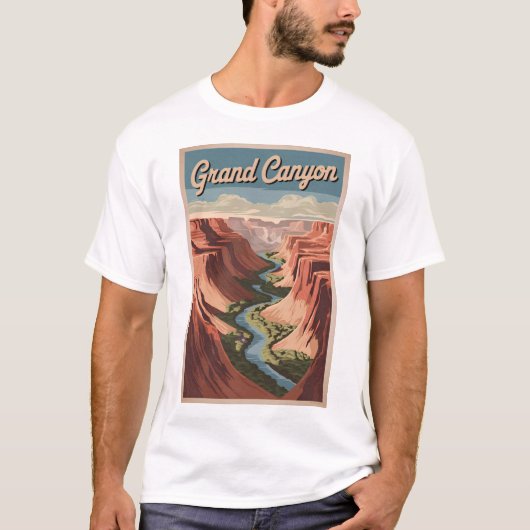 Grand Canyon vintage T-shirt (Voorkant)