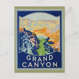 Grand Canyon - Vintage Travel Briefkaart