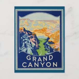 Grand Canyon - Vintage Travel Briefkaart