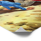 Grand Canyon ~ Vintage Travel Poster. Poster (Hoek)