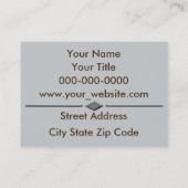 Grand Canyon Visitekaartje (Achterkant)