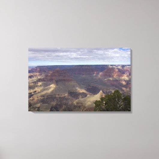 Grand Canyon Vista 1 Canvas Afdruk (Voorkant)