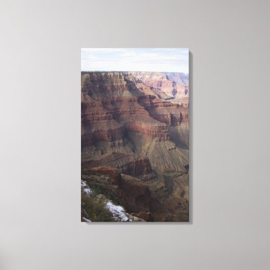 Grand Canyon Vista 2 Canvas Afdruk (Voorkant)