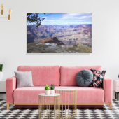Grand Canyon Vista 3 Canvas Afdruk (Insitu (Woonkamer))