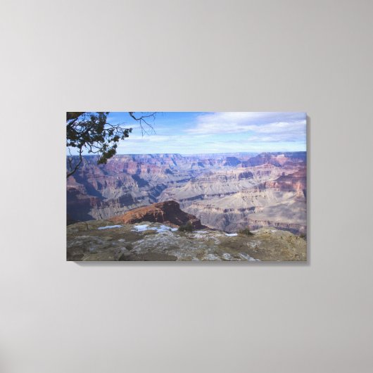 Grand Canyon Vista 3 Canvas Afdruk (Voorkant)